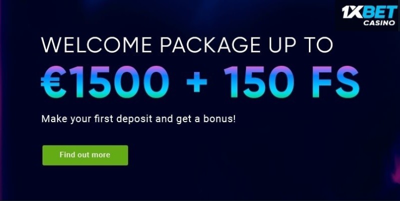 Danh sách tiền thưởng casino từ 1xbet vào năm 2023