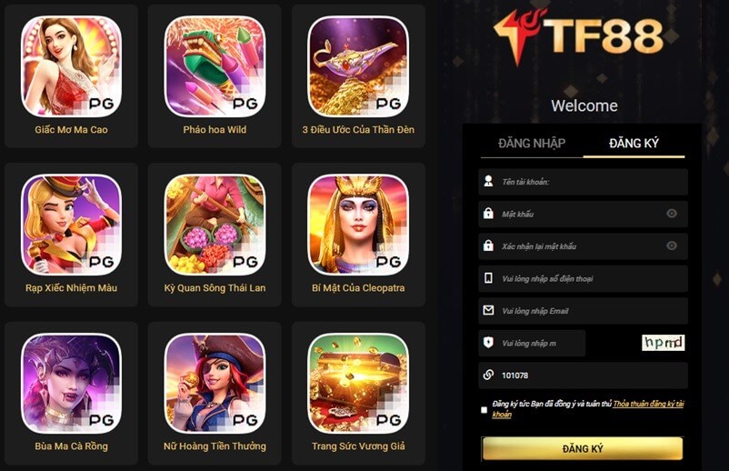 Cách chơi slot game tại TF88