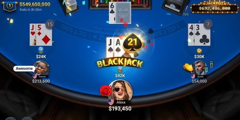 Playing Blackjack