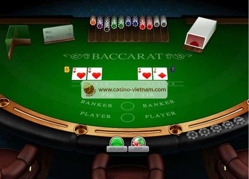 Mini baccarat play