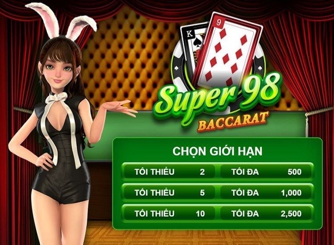 playing Super 98 Baccarat